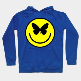 Butterfly Smiley | Acid Bath Tilley Logo Hoodie